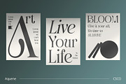 Aquene – Display Serif, a Serif Font by Craft Supply Co. (Thumbnail 2 of 8)