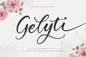 Gelyti - Beautiful Handwritten Font