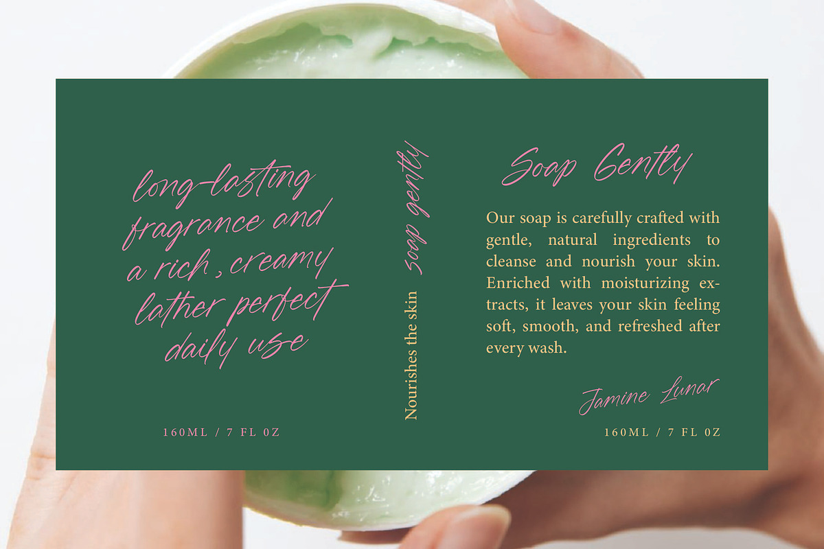 Blynkas Scripte Handwritten Font, a Script Font by Letterena Studios Script (Photo 8 of 15)