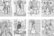 Steam-punk coloring book, an Illustration by ivanushka-art (Thumbnail 5 of 5)