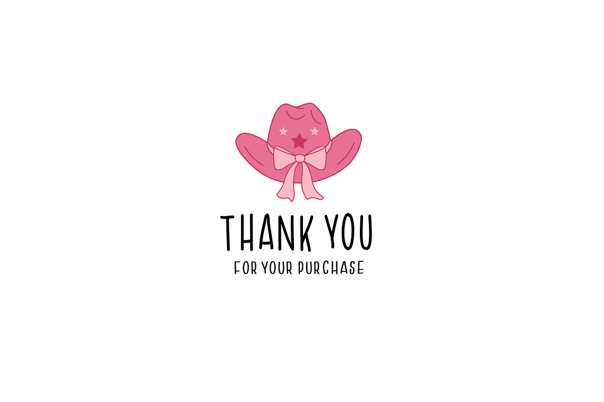 Pink Cowgirl Vector Clipart Pack, an Object Illustration by NataKa (Photo 5 of 5)