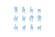 Vector Hand Pack, an Illustration by Tomjohn Design (Thumbnail 2 of 2)