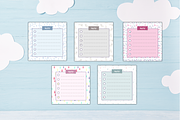 Cute Cartoon Kids Notes Diary, a Stationery Template by Avyukta Envision Digital (Thumbnail 3 of 7)