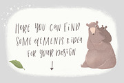 Mother's Day Cute Animals Set, an Animal Illustration by Artnis (Thumbnail 3 of 6)