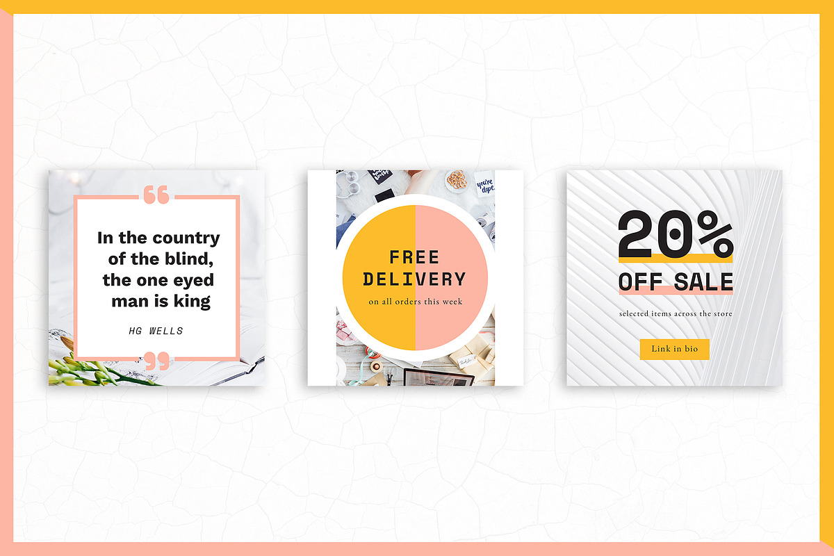 Instagram Social Media pack, a Social Media Template by dookit studio (Photo 9 of 13)