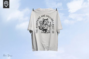 Dog And Cat Hiking Adventure T-shirt, an Animal Illustration by shaondesigns (Thumbnail 3 of 5)