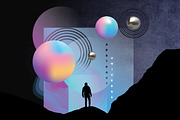 GENX- Gradient Compositions Toolkit, a Texture Graphic by Polar Vectors (Thumbnail 4 of 29)