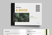 E Book Landscape Brochure Template, a Brochure Template by MightyDesign (Thumbnail 2 of 8)