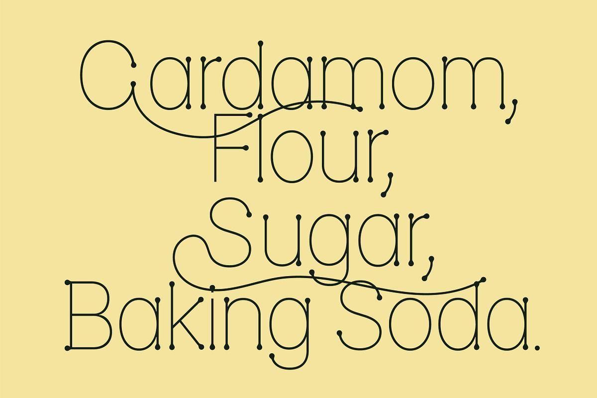 Mara - A Charming monoline font, a Font by Press & Pen (Photo 2 of 12)