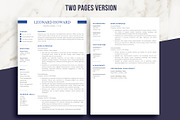 Resume Template for word - Modern, a Resume Template by aivos (Thumbnail 3 of 7)