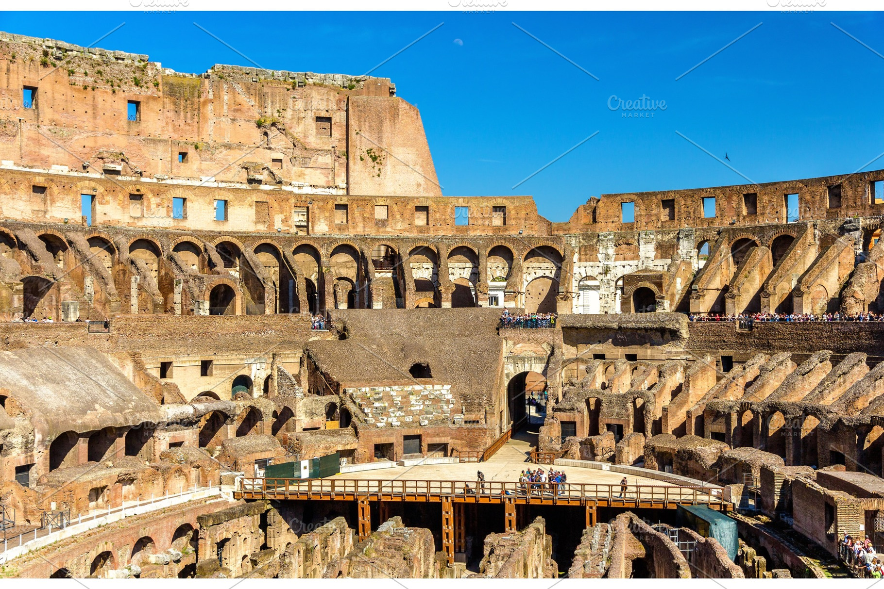 Arena of colosseum or flavian amphitheatre in rome featuring rome, colosseum, an Architecture Photo by Leonid Andronov