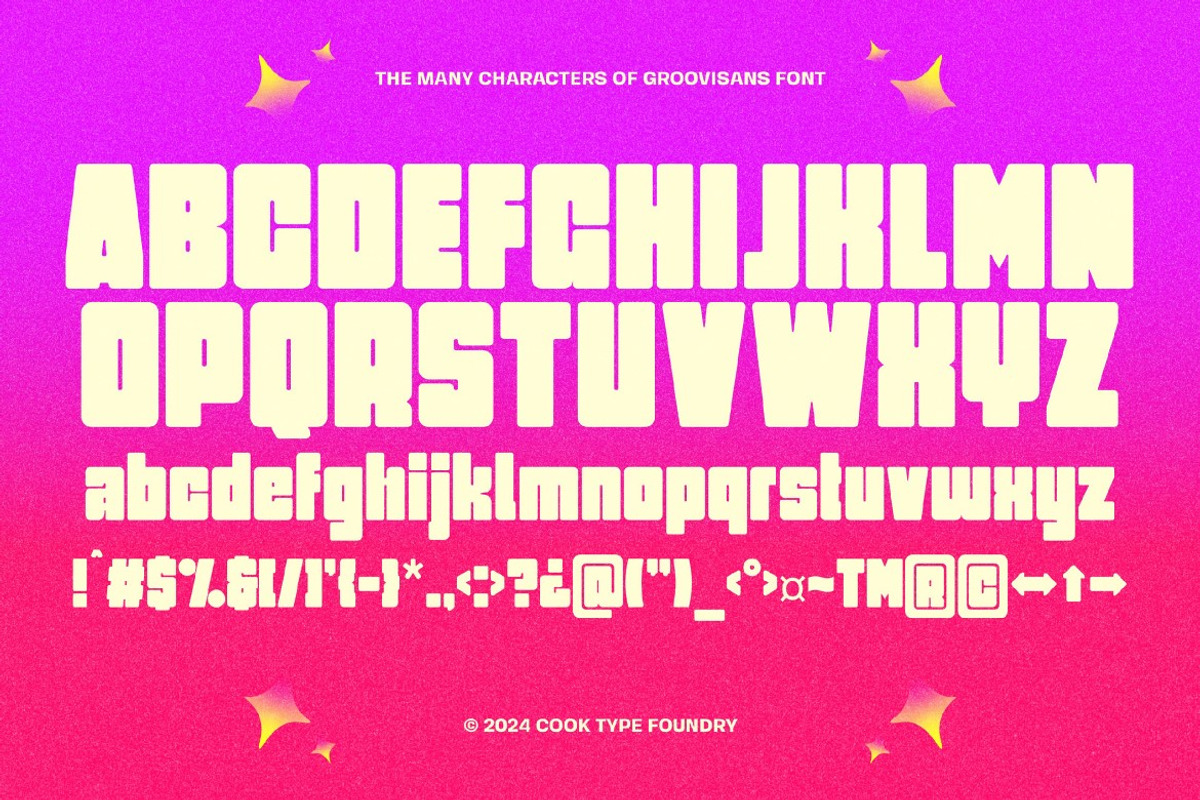 Groovisans, a Sans Serif Font by graphicook (Photo 2 of 10)