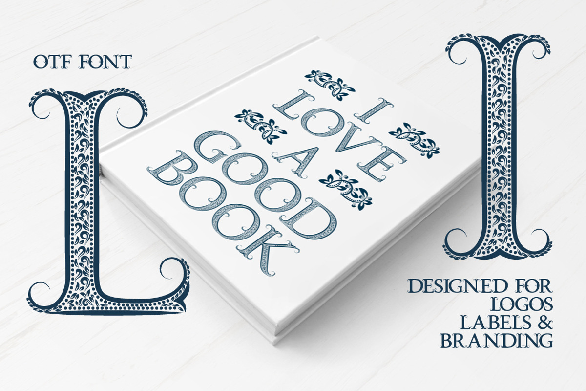 Royal Vintage Label Font, a Serif Font by Guten Tag Vector (Photo 5 of 5)