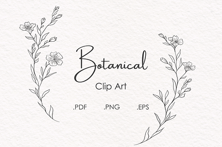 Botanical Clip Art