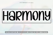 Harmony, a Sans Serif Font by FreshTypeINK (Thumbnail 1 of 7)