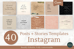 Paper Poem Quotes Pack Canva