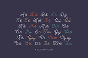Harmonie Cursive Display Font, a Script Font by alpercakici (Thumbnail 9 of 10)