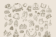 Autumn Hand Drawn Illustrations, an Illustration by Anastasiya Klempach (Thumbnail 9 of 13)