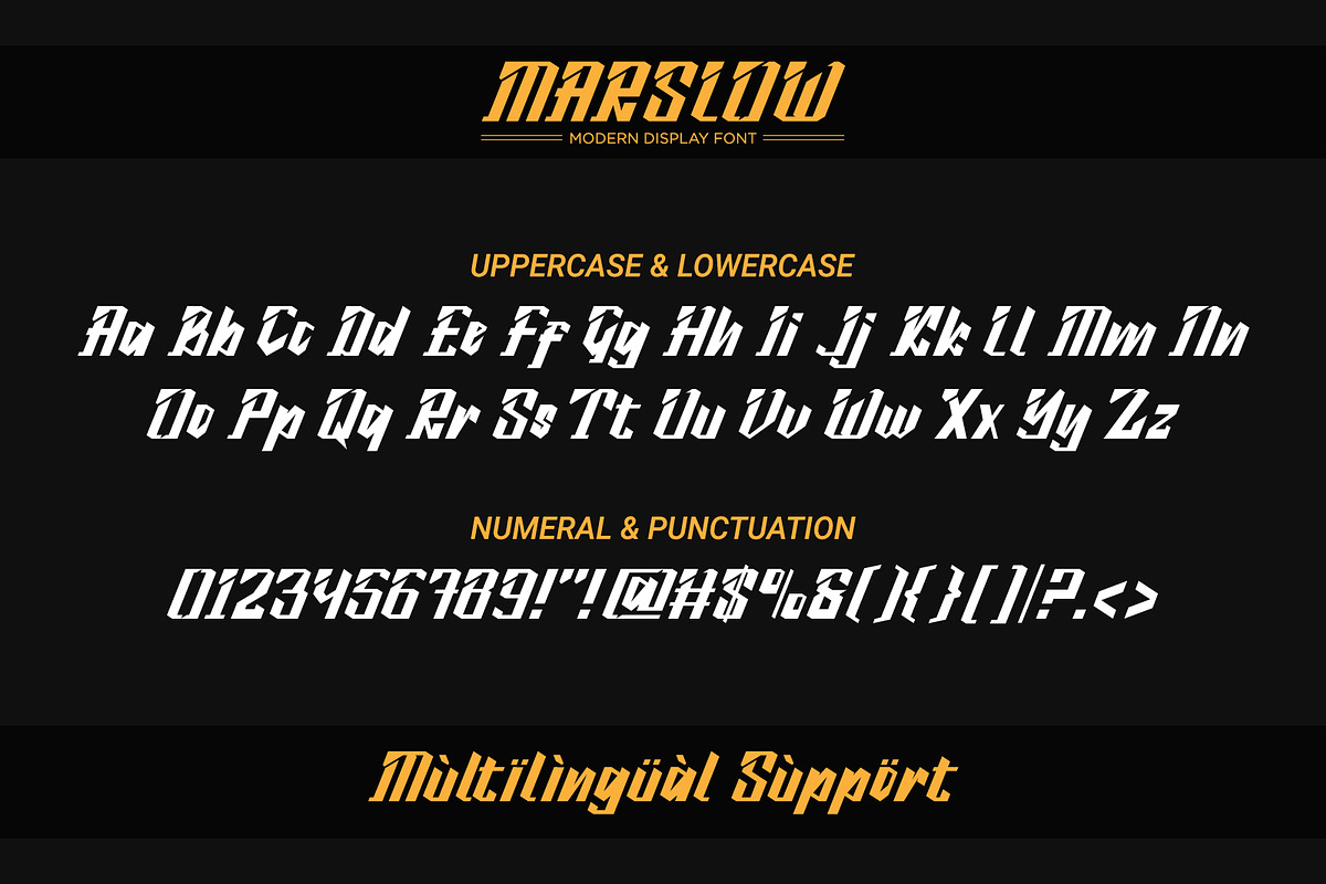 Marslow | Modern Display Font, a Script Font by JprintStudio (Photo 6 of 6)