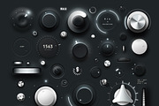 Knobs and Wheels - Mega UI V1, an UI Kit Template by Giallo (Thumbnail 5 of 5)