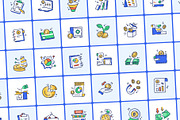 Finance and Operations Icons Bundle, a Duotone Icon by Creative Stall (Thumbnail 5 of 11)