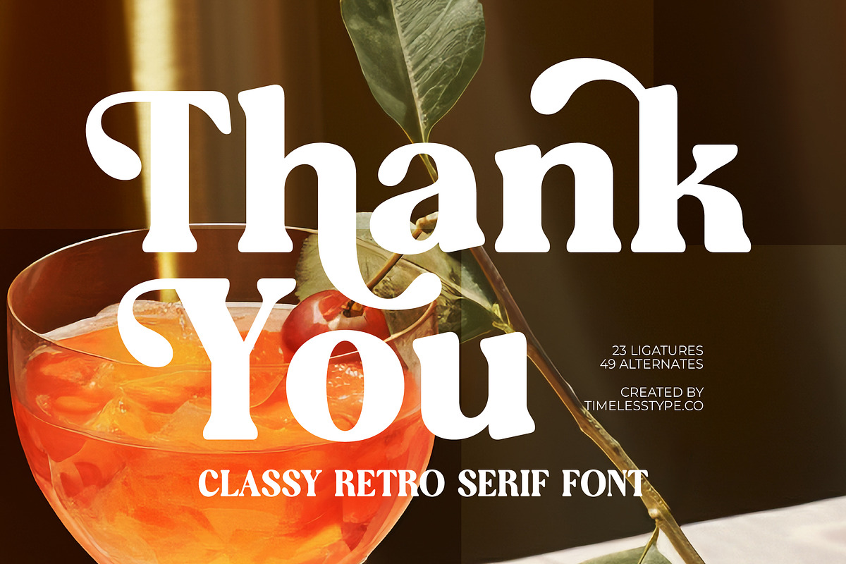 Regina Morise Classy Retro Serif, a Serif Font by timelesstype.co (Photo 20 of 20)