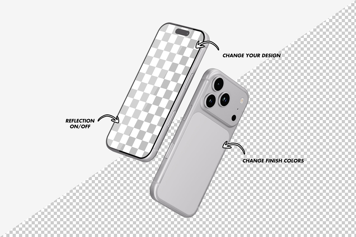 iPhone 17 Pro Mockup, a Product Mockup by itefan Studio (Photo 2 of 3)