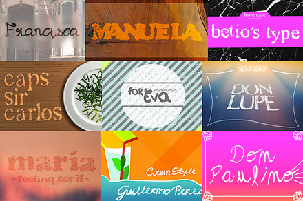 10 Handwritten fonts