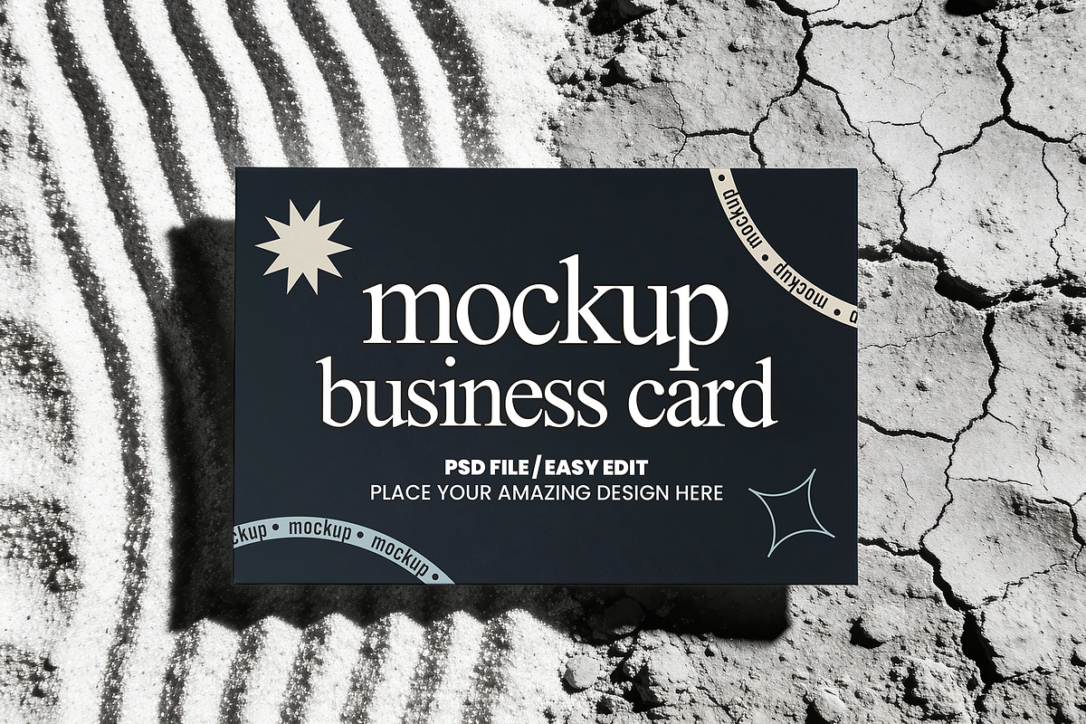 Business Card Mockup Set, an Advertising Mockup by ForgeDesign (Photo 5 of 5)