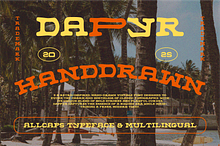 Dappyr - Retro Display Font