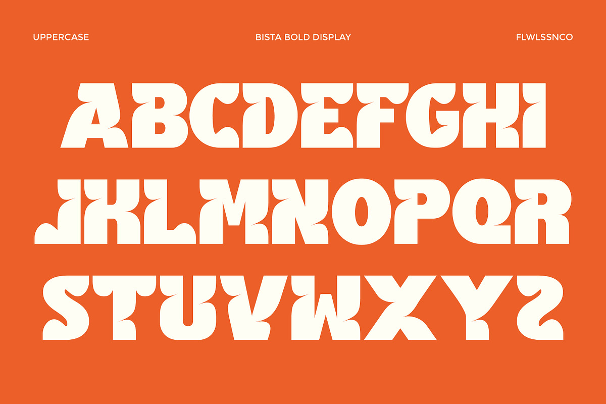 Bista - Bold Display Font, a Font by Flawless And Co (Photo 8 of 10)