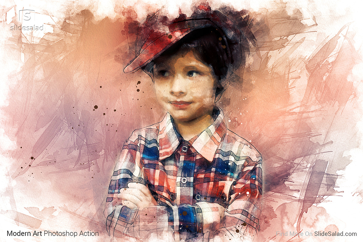 Modern Art Photoshop Action, an Action Add-On by SlideSalad (Photo 20 of 27)