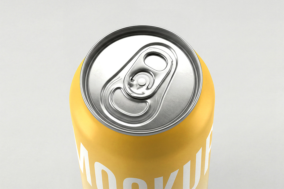 Metal Soda Can Mockup Bundle, a Packaging Mockup by graphypix (Photo 10 of 15)