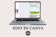 2 Page Modern Influencer Media Kit, a Social Media Template by Daily Creative (Thumbnail 4 of 5)