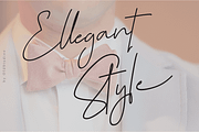 July it // Semi Signature Font, a Script Font by Analogous (Thumbnail 7 of 12)