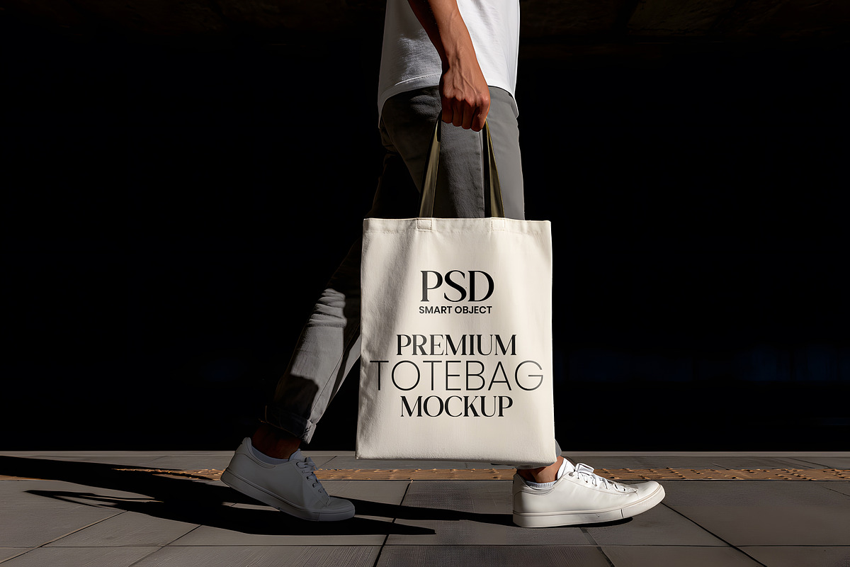 Tote Bag Urban Mockup, a Product Mockup by GenesisCreativeCo (Photo 1 of 5)