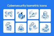 120 Cybersecurity Isometric Bundle, a Duotone Icon by Prosymbols (Thumbnail 1 of 13)