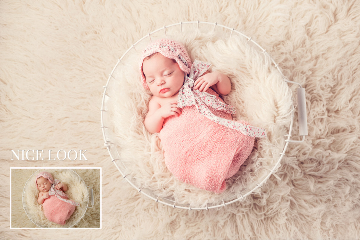 Newborn Lightroom Preset and Brushes, an Action Add-On by BeArt-Presets (Photo 9 of 12)