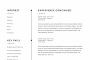 Clean Resume, a Resume Template by Peunayah (Thumbnail 6 of 8)