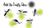 Firefly Mason Jar Photoshop Brushes, a Brush Add-On by Seven Seas Design Co. (Thumbnail 3 of 5)