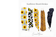 Sunflower Brush Strokes Clipart, an Object Graphic by Creative Matrix82 (Thumbnail 5 of 5)