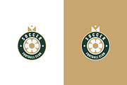 Set of Football Badge with shield, a Branding & Logo Template by Lucky Creative (Thumbnail 5 of 5)