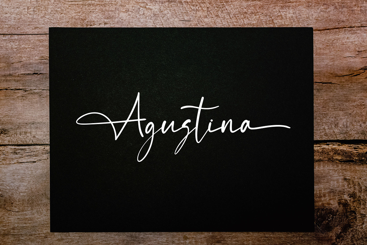 Mellakottina Handwriting Script Font, a Script Font by NTC Graphic (Photo 7 of 9)