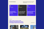 Construction Landing Page Template, an UI Kit Template by BeadyLab (Thumbnail 4 of 6)