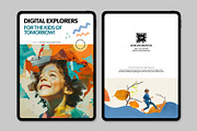 Digital School Magazine Template, a Magazine Template by BrandPacks (Thumbnail 4 of 5)