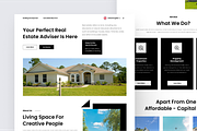 Bohofood- Real Estate Landing Page, a Landing Page Template by Annora Studio (Thumbnail 5 of 5)