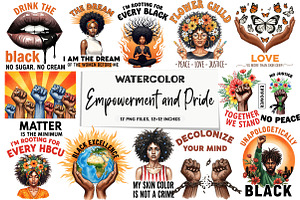 Empowerment and Pride Art Collection, an Illustration by DreamArtGraphic