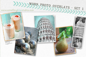 Worn Photo Overlays - Set 1