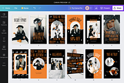 20 Halloween IG Reel Covers Stories, a Social Media Template by Studio K (Thumbnail 5 of 7)