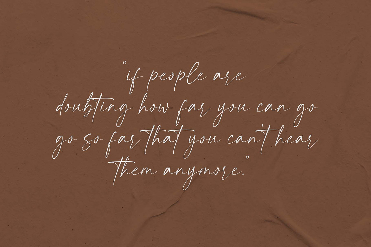 Garnetha Hamitton | Modern Script, a Script Font by MJB Letters (Photo 3 of 11)